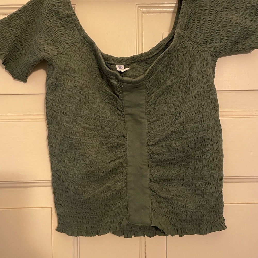 BP, Nordstrom smocked crop top